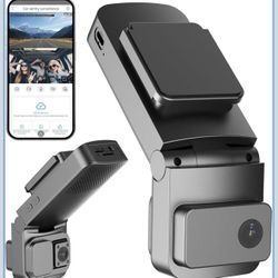 New-4G LTE Dash Camera, Car Security Camera for Vandalism Surveillance with Remote View, Dual 2K Front and Inside Cam, GPS Tracking, Radar Detection, 