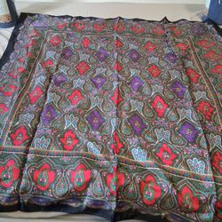 Albert Nipon 100% Silk Scarf 36x36 – Vintage Paisley