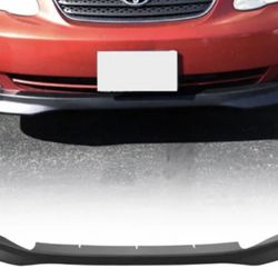 Fits 03-04 Toyota Corolla Type R Style PP Front Bumper Lip Chin Spoiler
