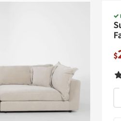 Oversized Sofa- 3 Seats