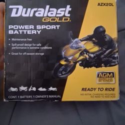 Duralast Gold Motorcycle Battery