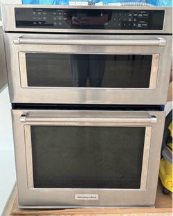 30” Built-in Combination Wall Oven (microwave + convection wall oven)