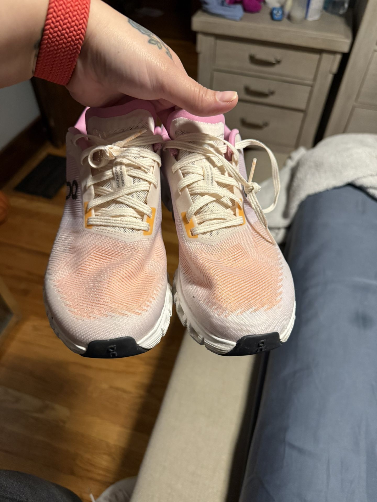cloud 6 push tangerine raspberry Womens Shoes Size 9.5