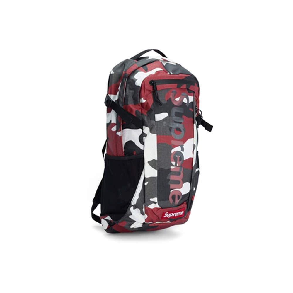 SUPREME BACKPACK RED CAMO FW21