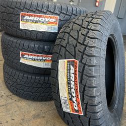 265/65/17 Arroyo At / 4 New Tires / Installed And Balanced 