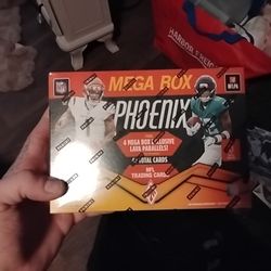 MEGA box of phoenix panini football sports trading cards