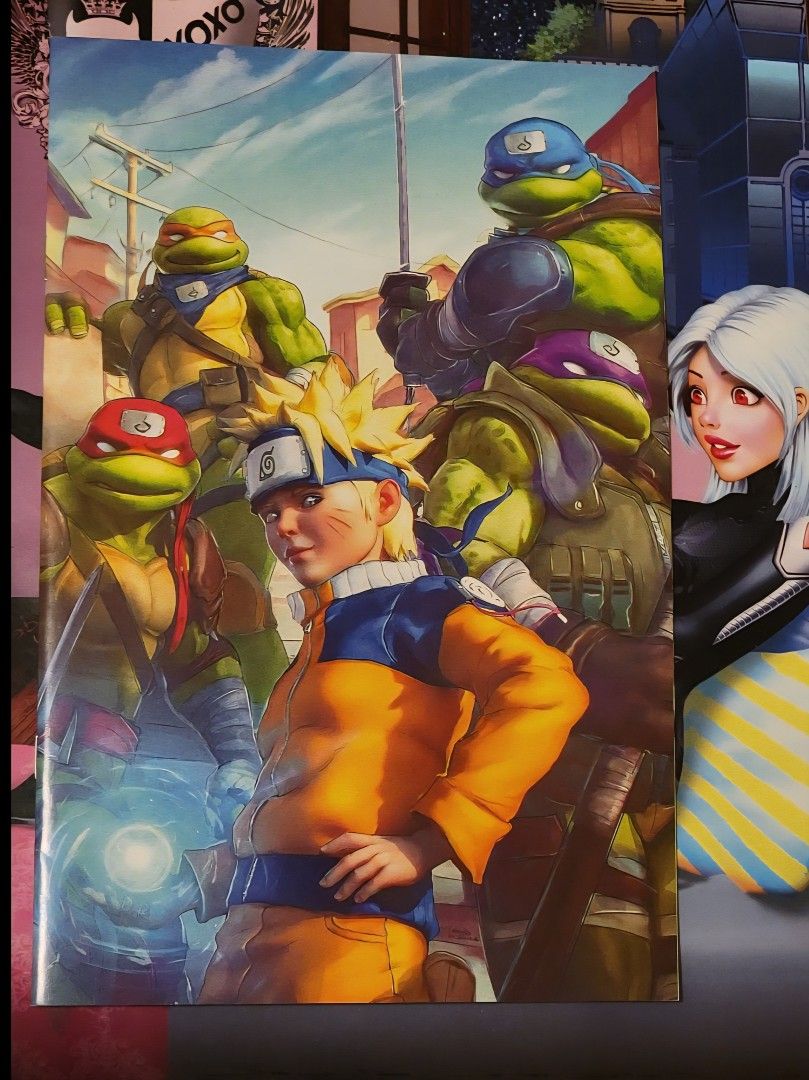 Teenage Mutant Ninja Turtles x Naruto #4 (Comic Book) 🏜🐢🏜