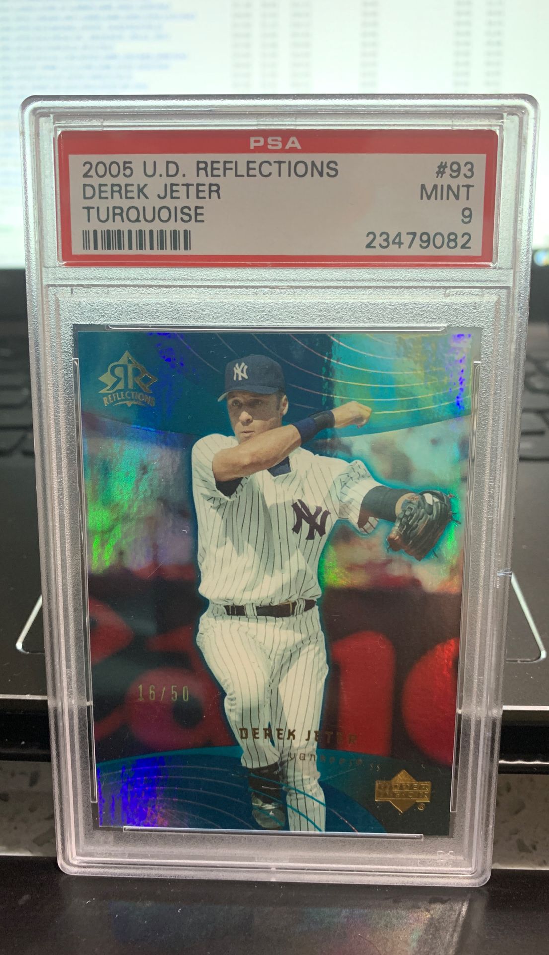 Rare Derek Jeter PSA baseball card