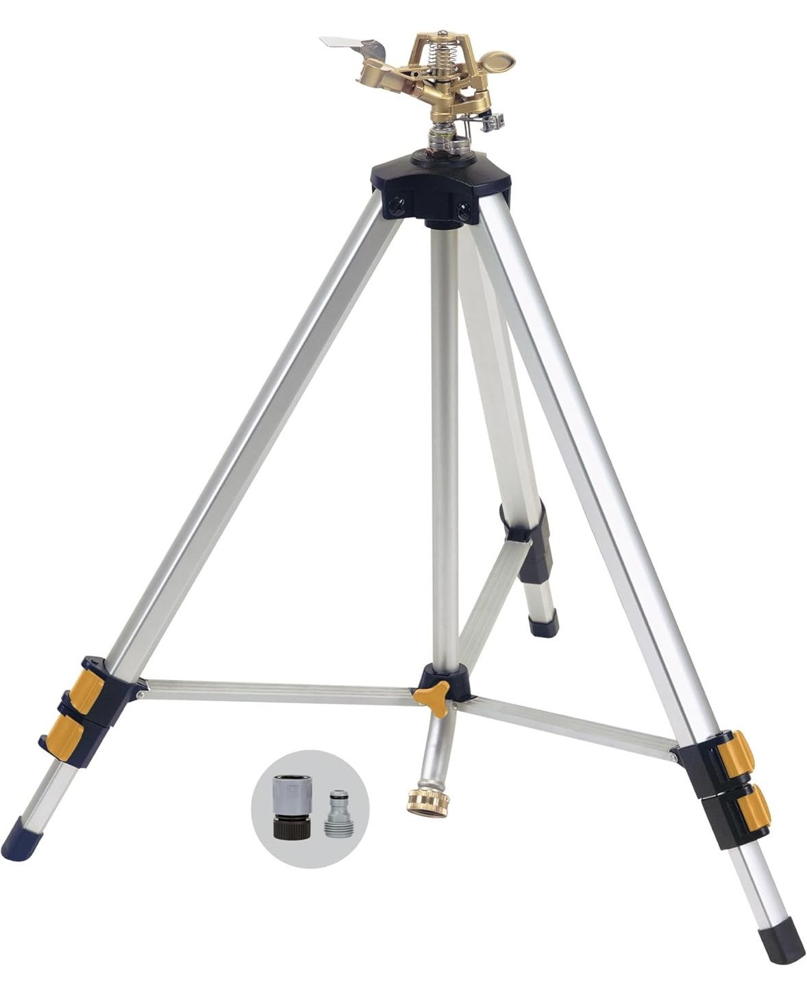 Melnor Metal Pulsating Sprinkler With Tripod