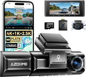 AZDOME M550 Max 3 Channel Dash Cam 4k