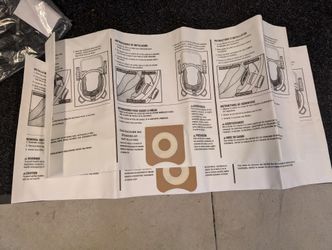 2x Shop Vac 12-16 gallon Filter Bags