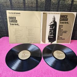 Enrico Caruso II Mio Verdi l'eta d'oro Del Belcanto (RCA TVM2-7200) Vinyl LP