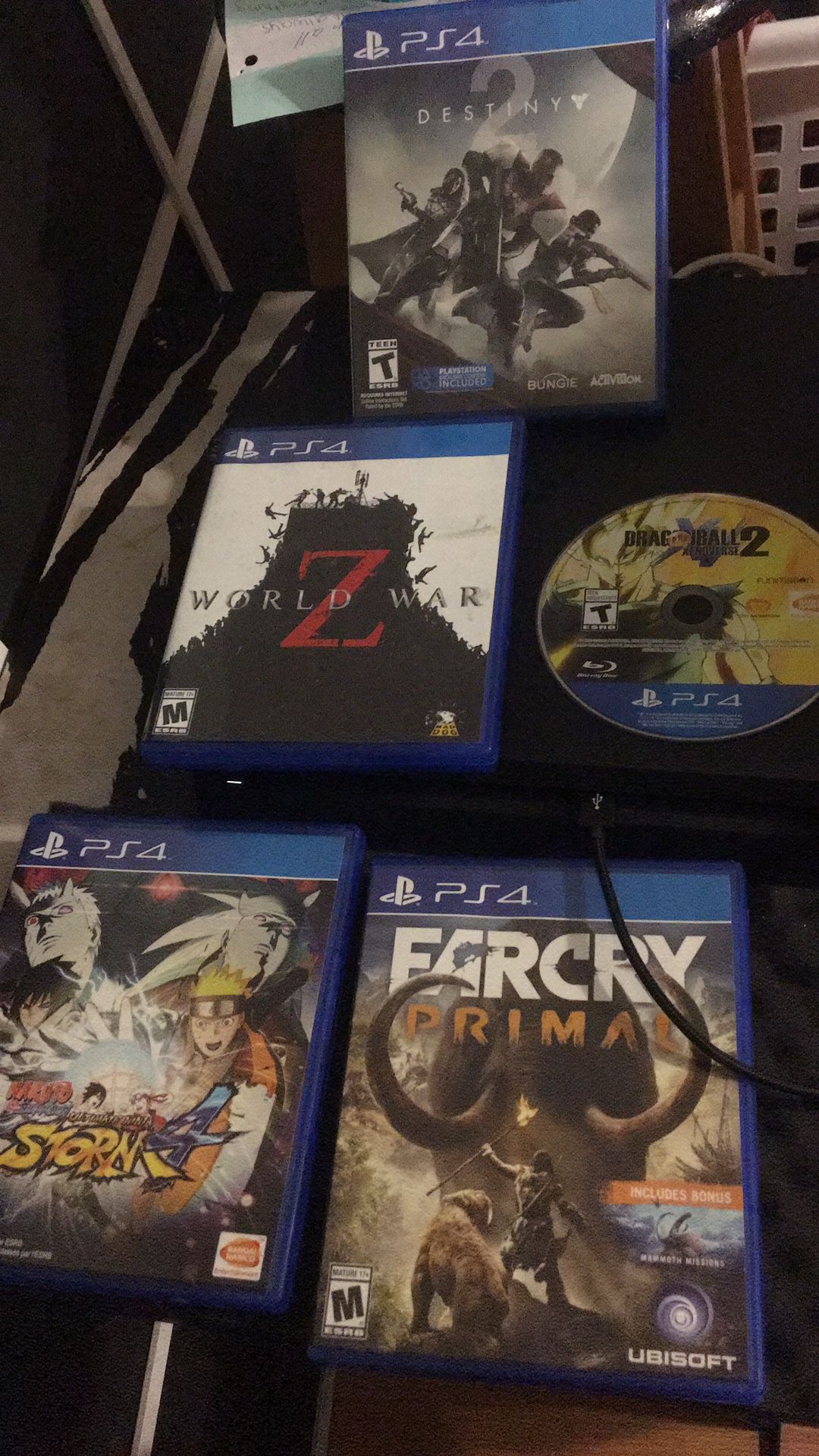 PlayStation 4 games ($20 each)