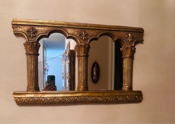 Gold wall Mirror 15’tall and 25’wide