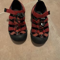 Keen Newport Sandals Kids 12 Red