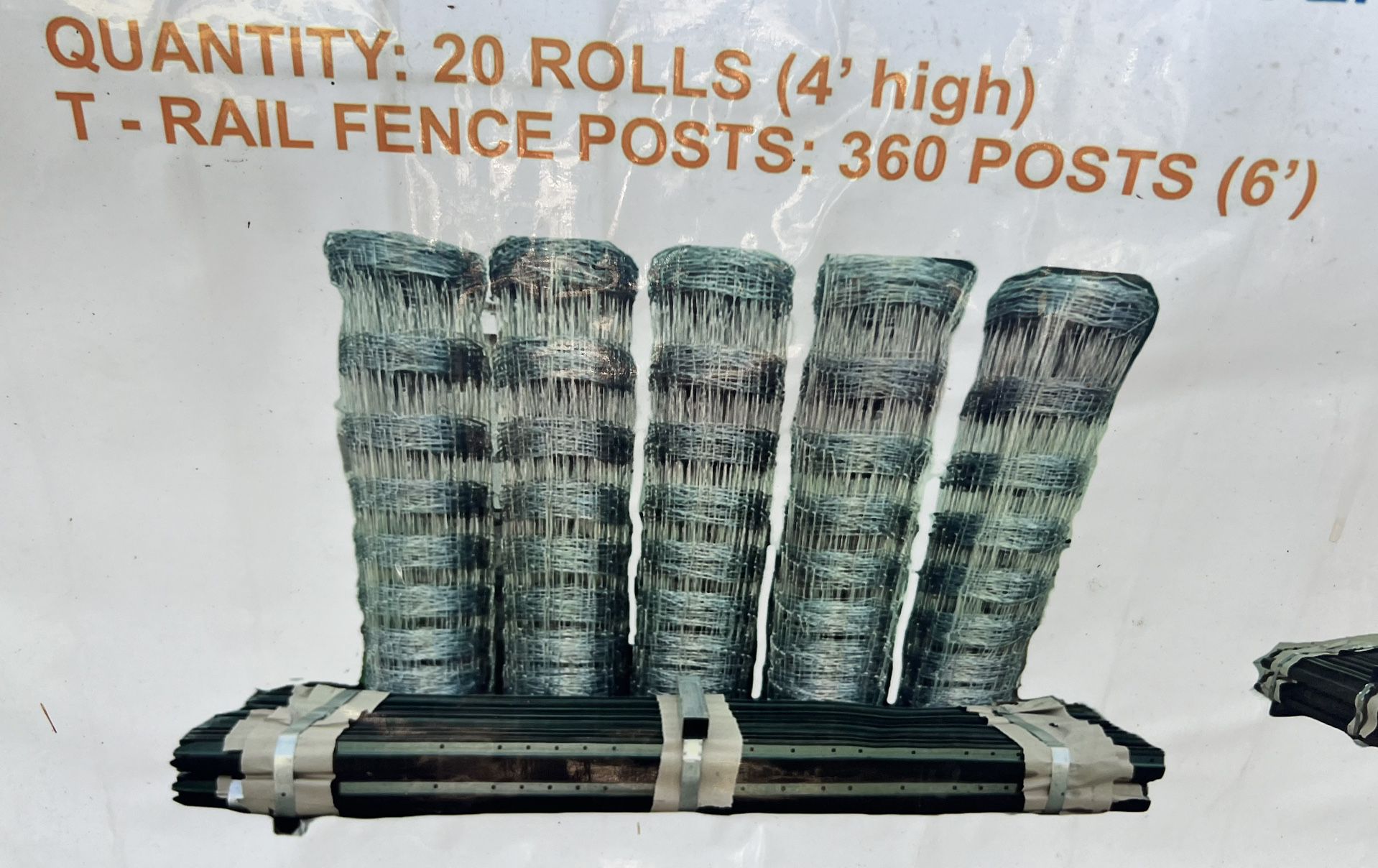 Field Fence (16 Rolls) 330’ X 48” Each