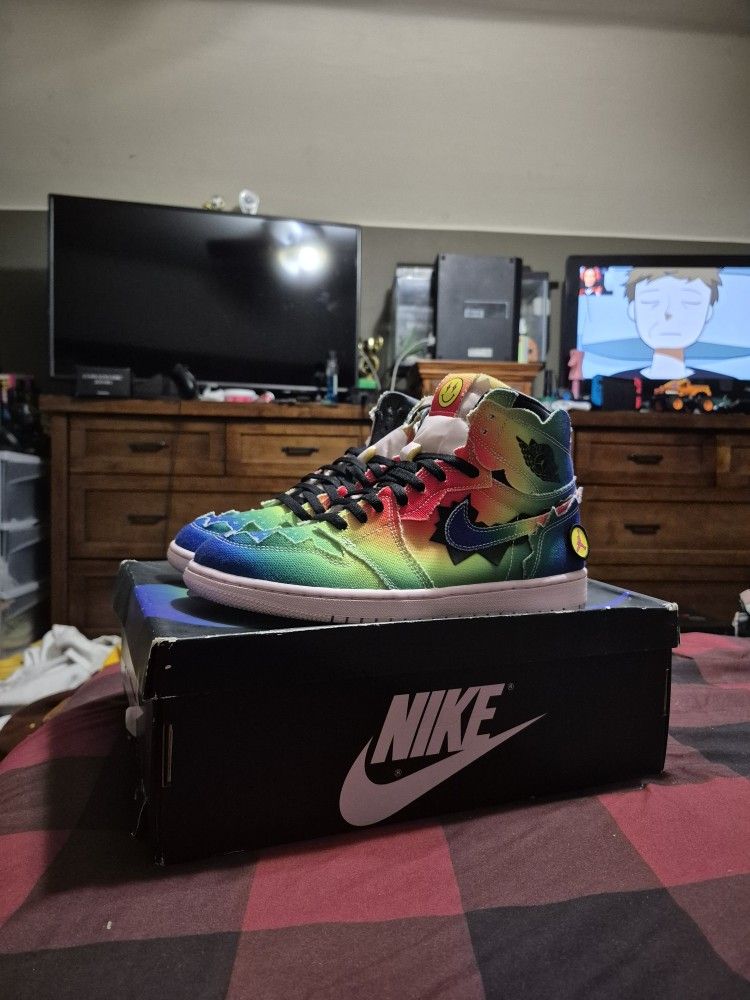 Air Jordan 1 (J Balvin) Size 10.5 display picture 2