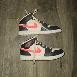 Jordan 1 Mid Atmosphere/Black and Infrared 23 (Size: 3Y Big Kids)