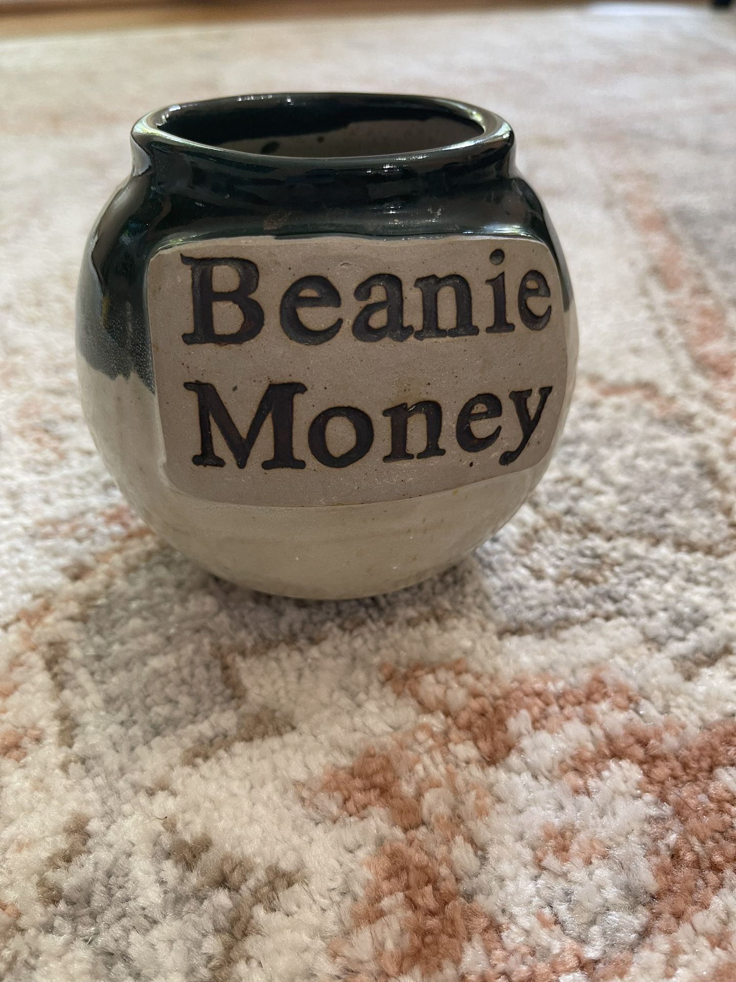 Vintage Beanie Money Jar