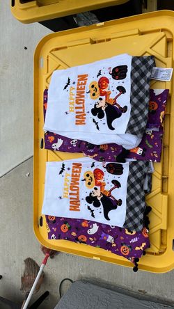 Halloween Disneyparks Tea Towels