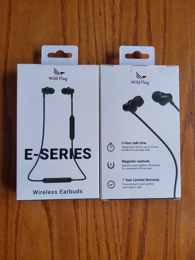 🔥$15 ea, 2 for $25🔥New Bluetooth Earbuds🔥Wild flag E Series Wireless 6 hour talk magnetic