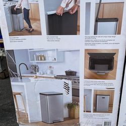 KOHLER 47L STEP TRASH BIN
