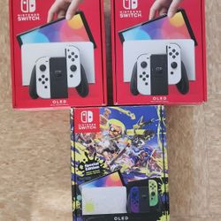 NIB NEVER USED NINTENDO SWITCH OLED 