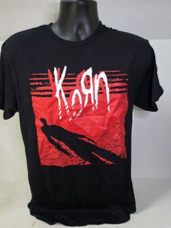 Korn Rock Band Graphic Tee Mens Size Medium 