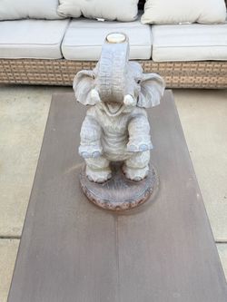 Elephant Figurine Statue