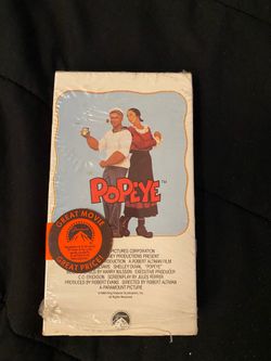 Popeye VHS 