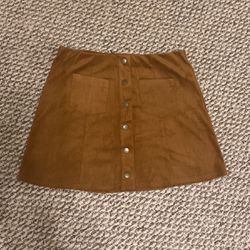 Women’s Mini Skirt Brown, Price Is Negotiable! 