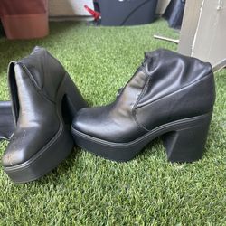 black knee high boots 