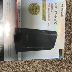 Nighthawk high speed cable modem