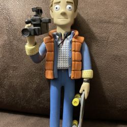 Vinyl Idolz #4 Marty McFly, Back to the Future, Good Condition And Plushy 