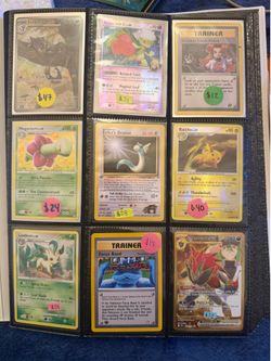 Pokemon single raw cards version 2.0