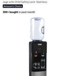 New! Igloo Top Loading Water Cooler with Removable Tray & Energy-Saving Features-hot & cold settings