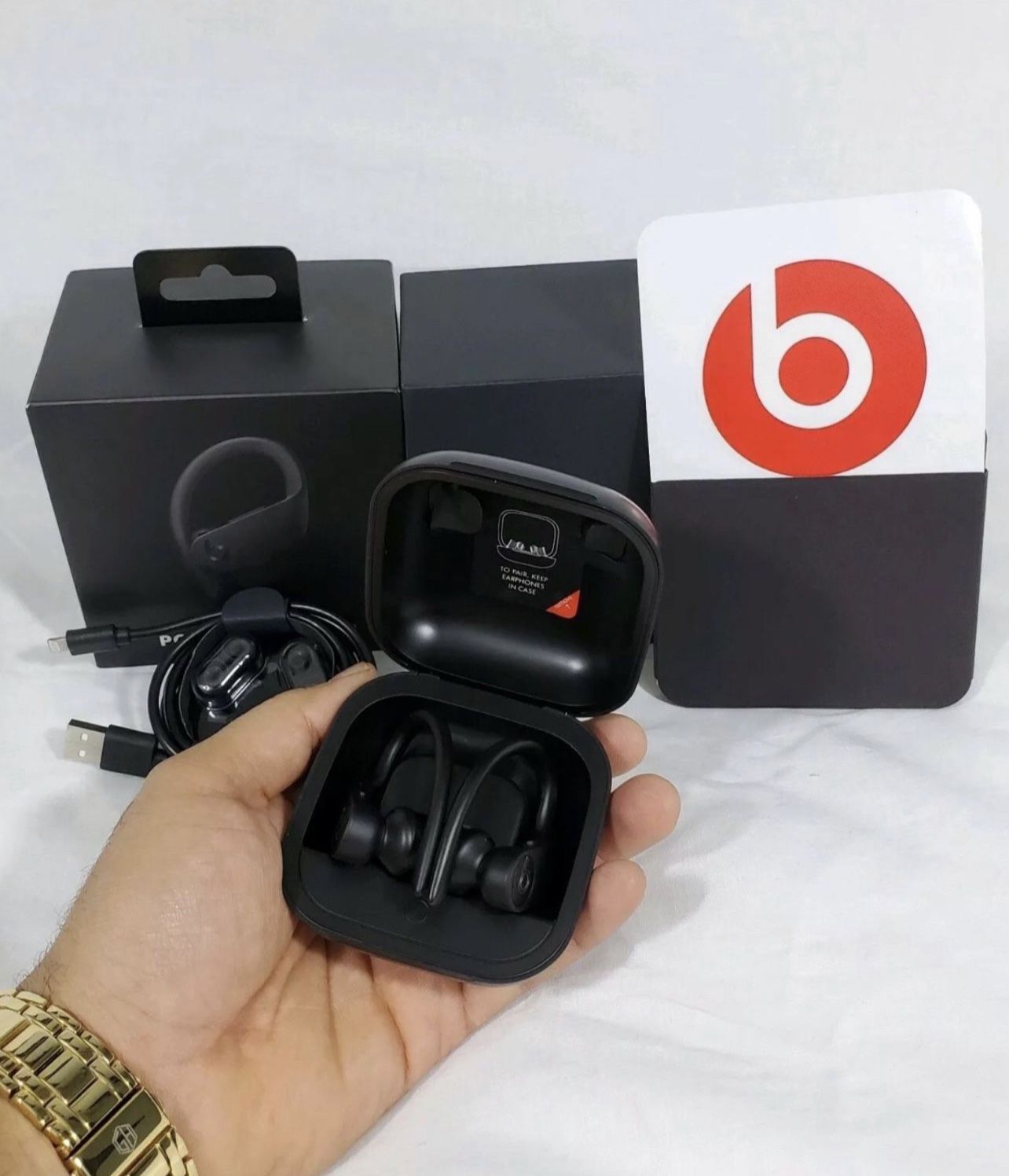 Beats by Dr. Dre PowerBeats Pro Black In Ear Headphones 