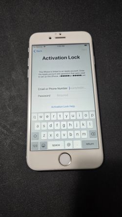 LOCKED iPhone