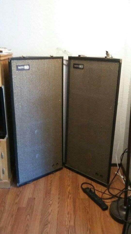 Sunn 410sr vertical PA cabs