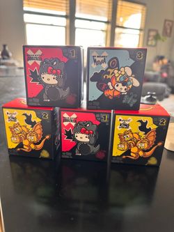 Godzilla Hello Kitty McDonalds toys