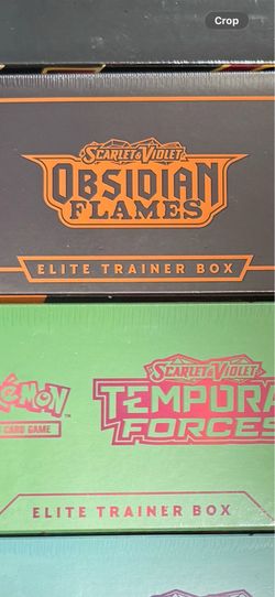Obsidian Flames etb sealed new pokemon