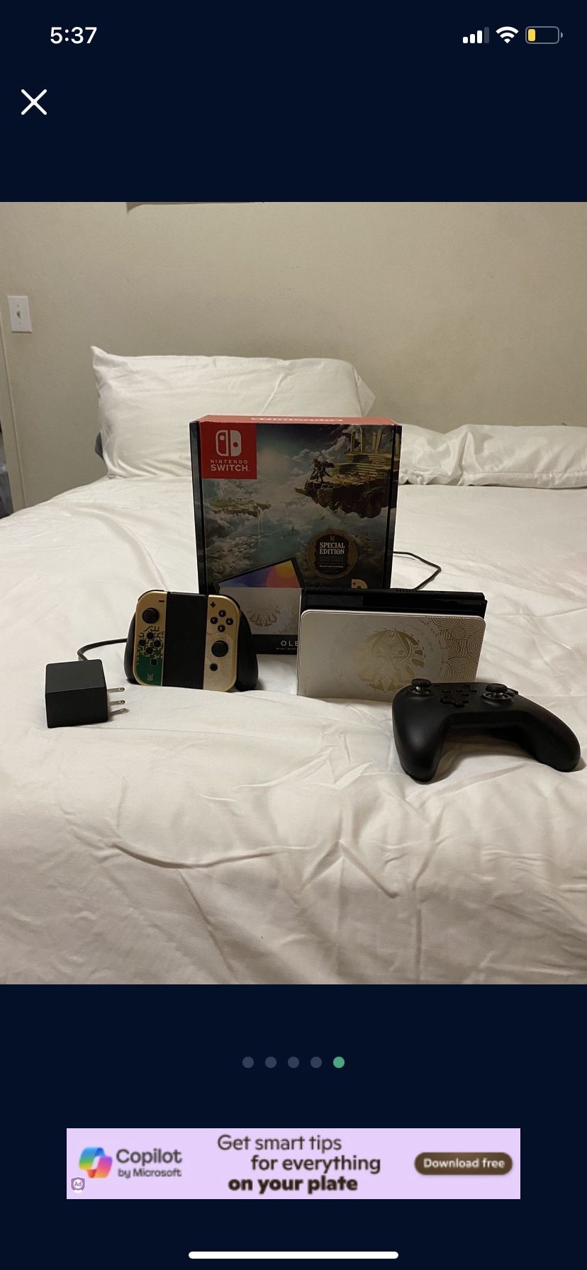 Nintendo Switch Legend Of Zelda Edition