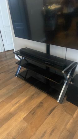 TV stand with console