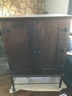 Vintage cabinet pier one