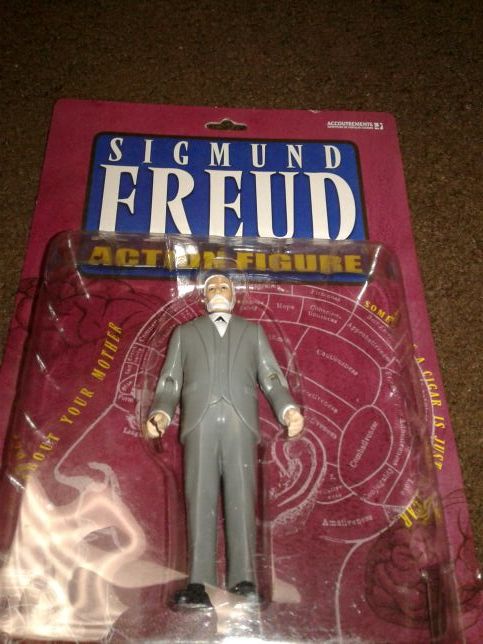 Sigmund Freud action figure