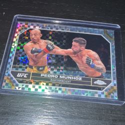 Pedro Munhoz X-fractor UFC No.150