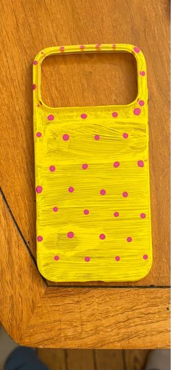 Yellow Pink Polka Dot Phone Case