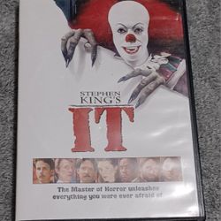 DVD Movie IT BY Stephen King Clown Horror Scary Older