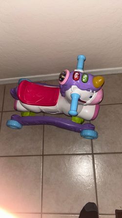 The unicorn toy still brand new