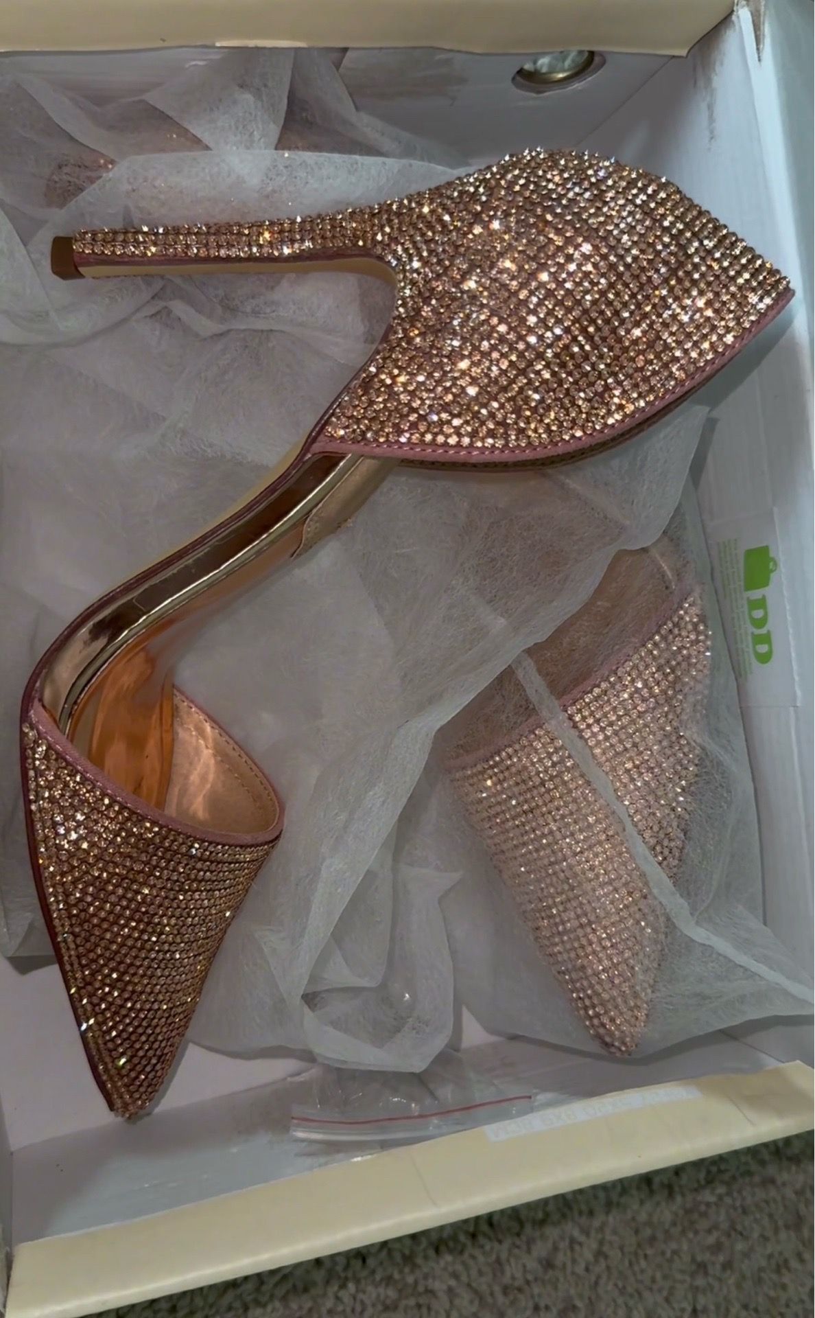 Rose Gold Heels